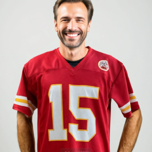 Jersey KC Chiefs Caballero Rojo